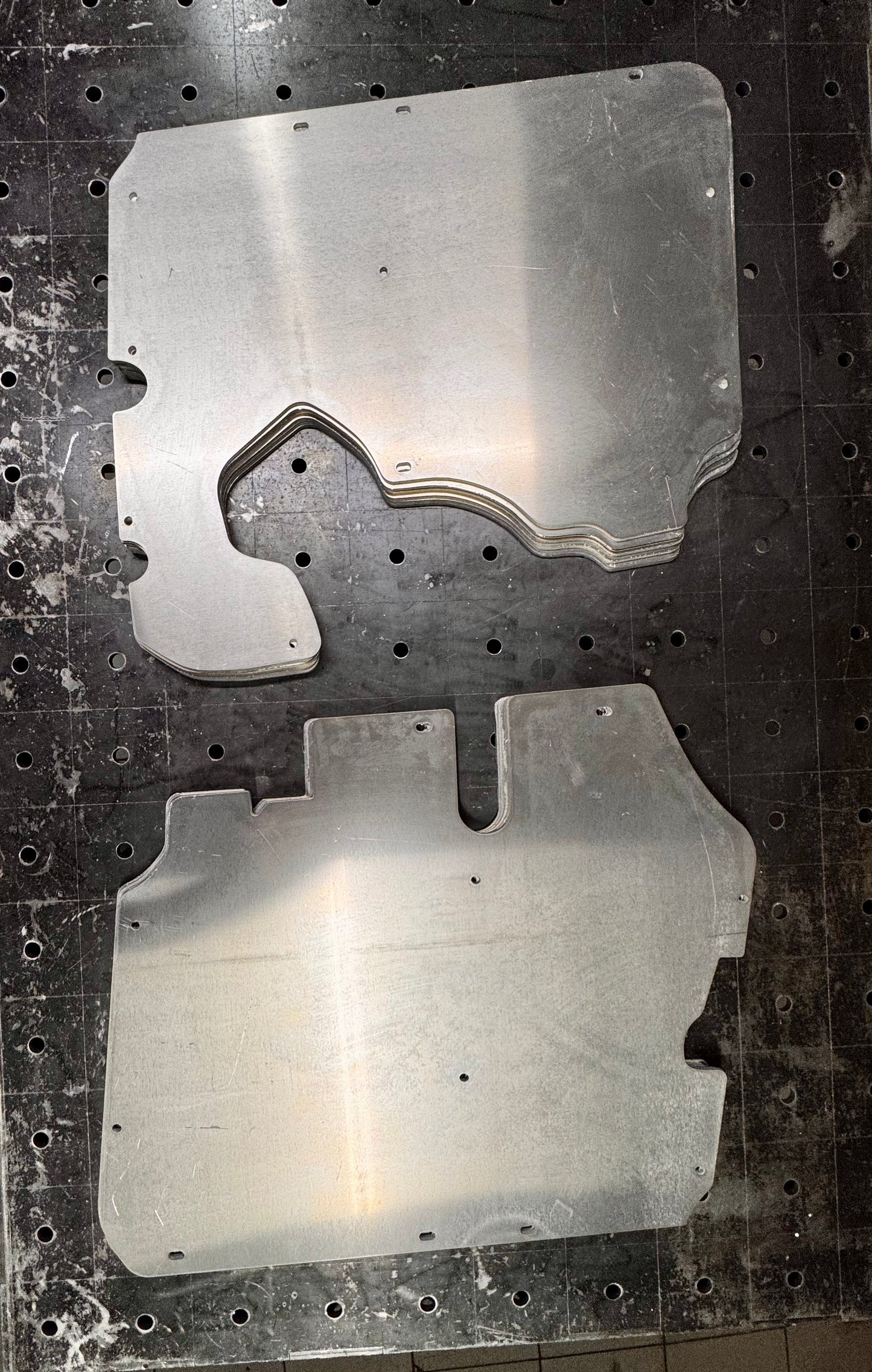 Przednie aluminiowe ściany grodziowe - Can-Am Maverick R
