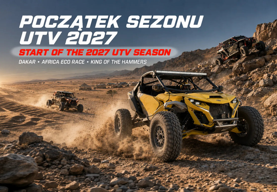 Dakar, King of the Hammers i Africa Eco Race 2027: trzy wielkie wydarzenia dla fanów UTV