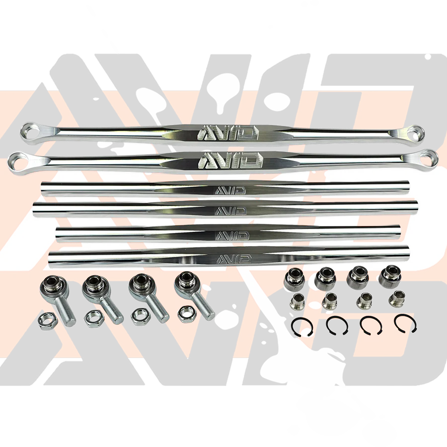 Zestaw drążków reakcyjnych z aluminium frezowanego (Billet) - Maverick R