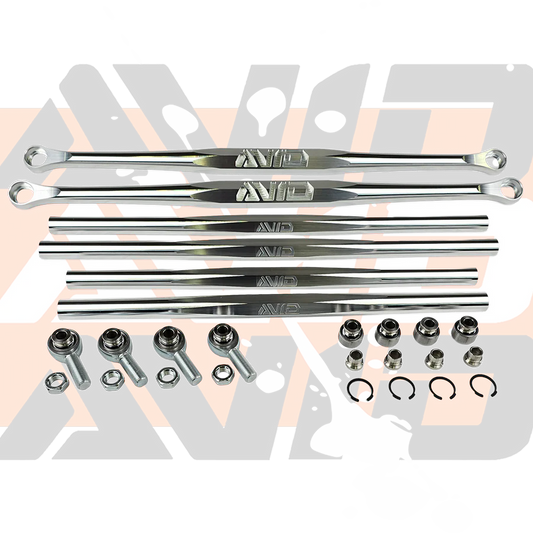 Zestaw drążków reakcyjnych z aluminium frezowanego (Billet) - Maverick R