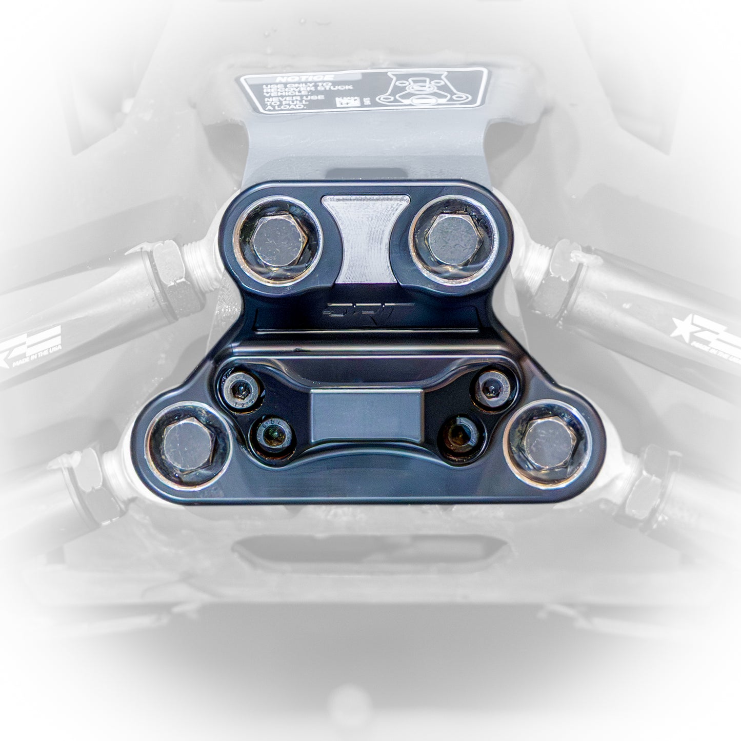 DRT Motorsports Can-Am Maverick R – dwuczęściowa płyta drążka z aluminium (billet)