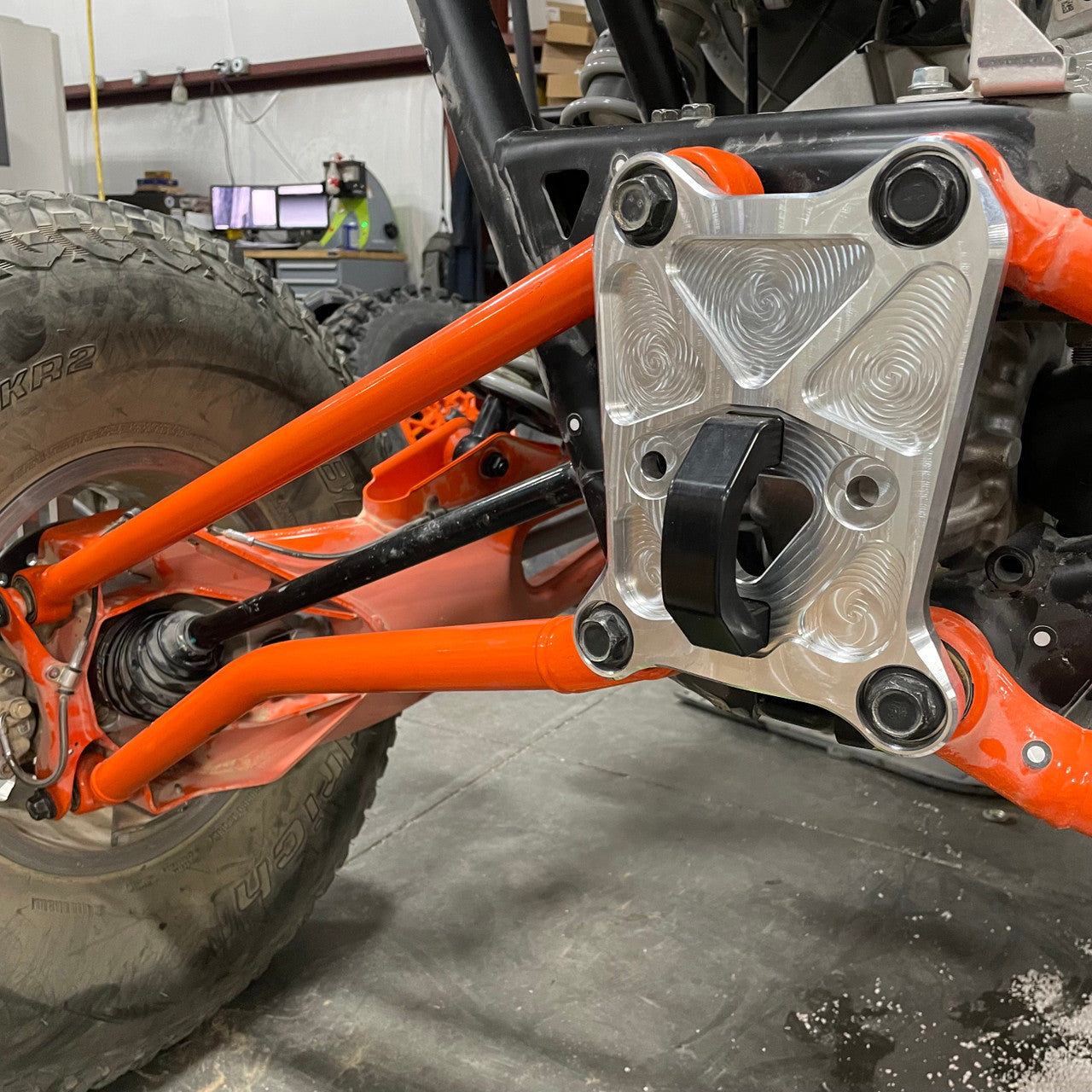ZRP Płyta wzmacniająca tylne zawieszenie Polaris Pro R