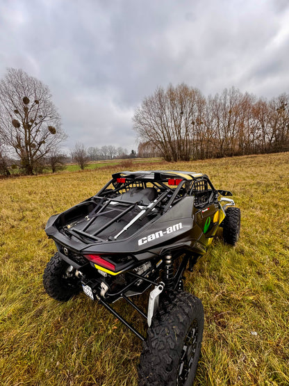Bagażnik na koło zapasowe OEM+ - Can-Am Maverick R