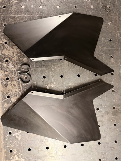 Aluminiowe tablice na numery startowe - Polaris RZR PRO R