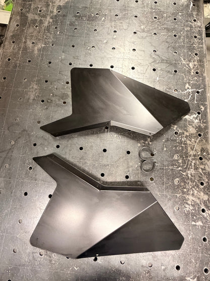 Aluminiowe tablice na numery startowe - Polaris RZR PRO R