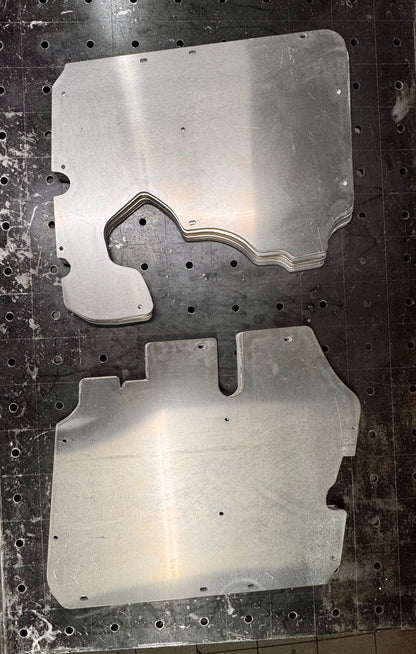 Przednie aluminiowe ściany grodziowe - Can-Am Maverick R