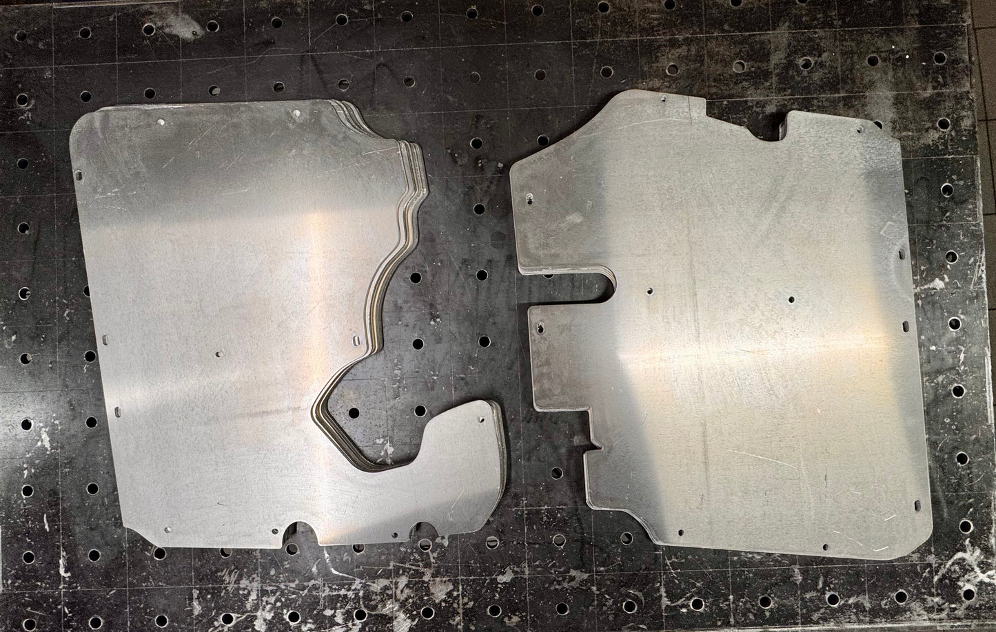 Przednie aluminiowe ściany grodziowe - Can-Am Maverick R
