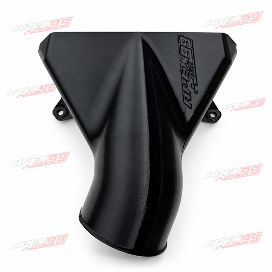 Uniwersalny płaski wlot powietrza ApexRace99 Maverick, cf moto, polaris rzr, yamaha, utv