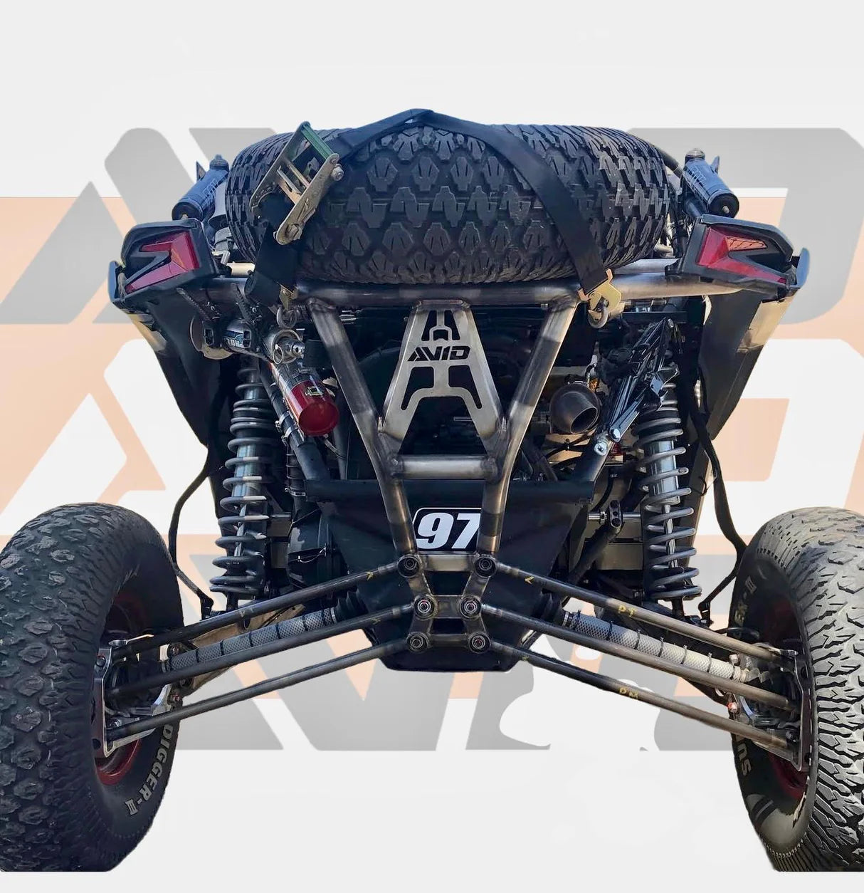 Zestaw wyścigowych tylnych wahaczy wzdłużnych Can-Am Maverick X3