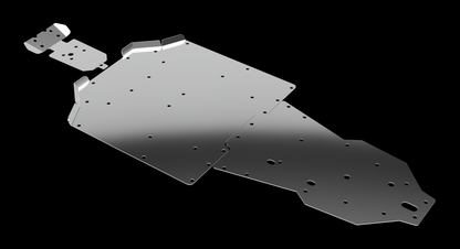 Aluminiowa płyta podwozioa - Polaris RZR PRO R
