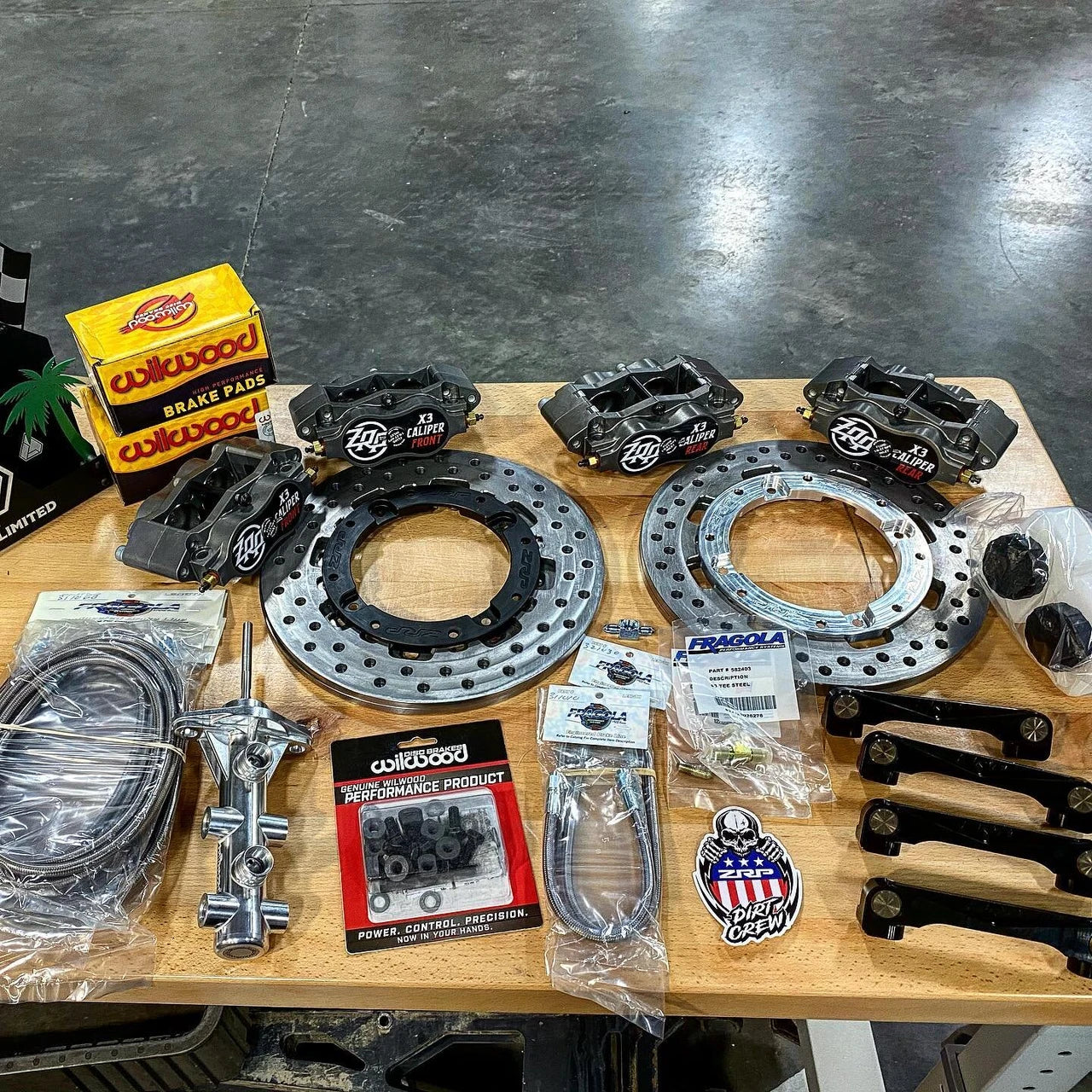 Zestaw Big brake kit ZRP - Can-Am Maverick X3