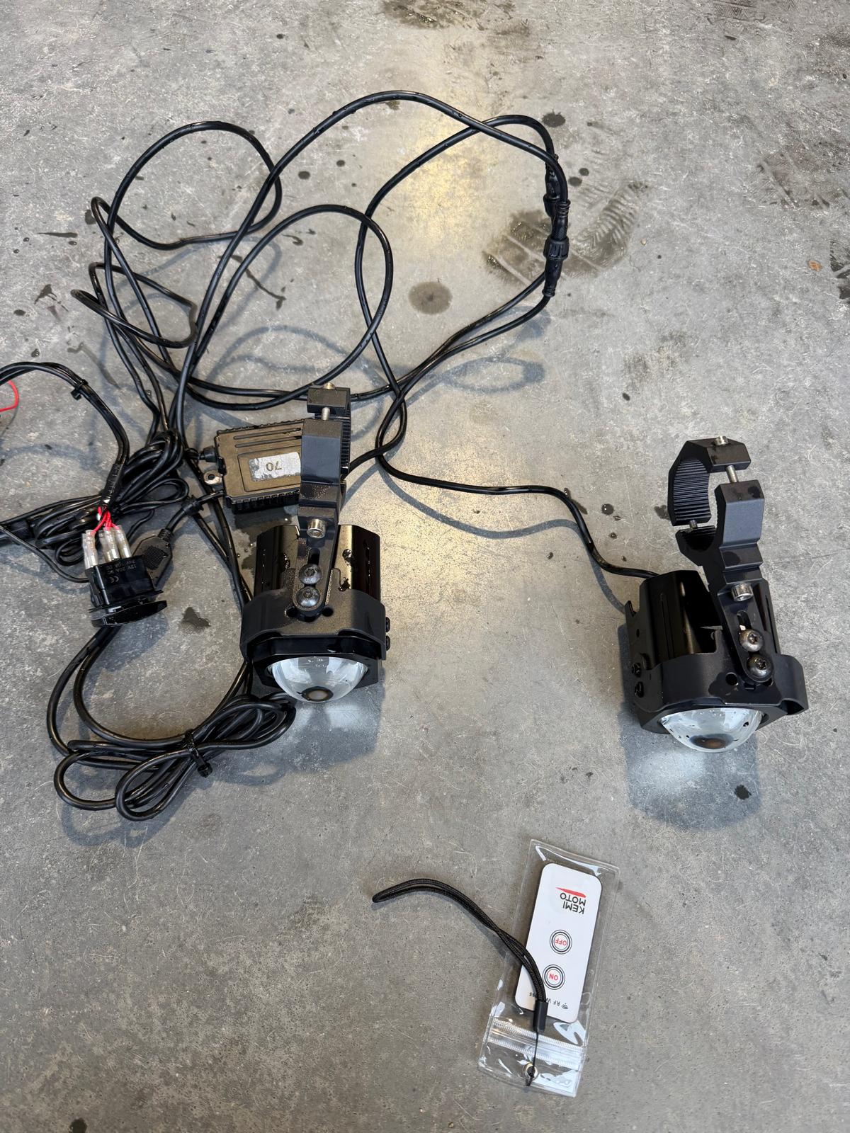 Kemimoto Whipless LED 70 mm – komplet lamp LED UTV / SSV – Używane